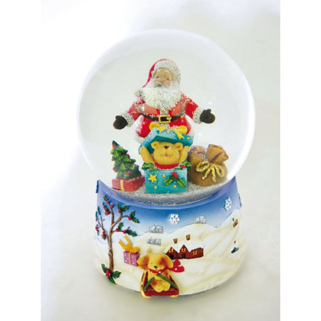 Julemand med bamse i æske