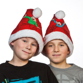 Nissehue i filt med Brammingnisser