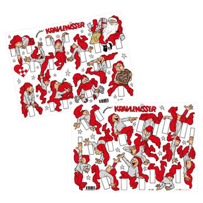 Bramming kravlenisser røde & grå