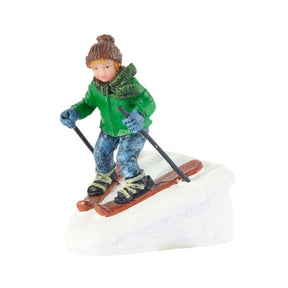Luville Rudolph på ski