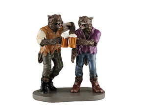 Wolf Pack Cheers varulve figur til Halloween fra Spooky Town
