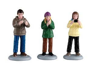 Audience figursæt til juleby fra Lemax