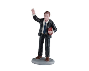Pastor Waving figur til juleby fra Lemax
