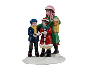 Christmas Day Carolers figur til juleby fra Lemax