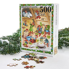 Vilhelm Hansen-pussel med 500 bitar och julmotiv