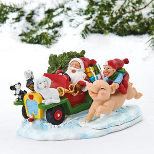 Julemanden på farten