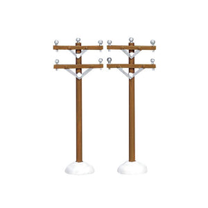Telephone Poles Set Of 2