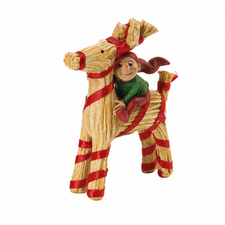 Bramming Tomte med halmbock