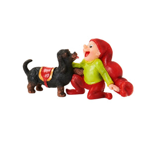 Bramming tomte med hund