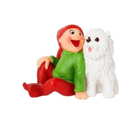 Bramming tomte med hund