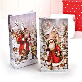 Papirsposer med julemænd 24-pak