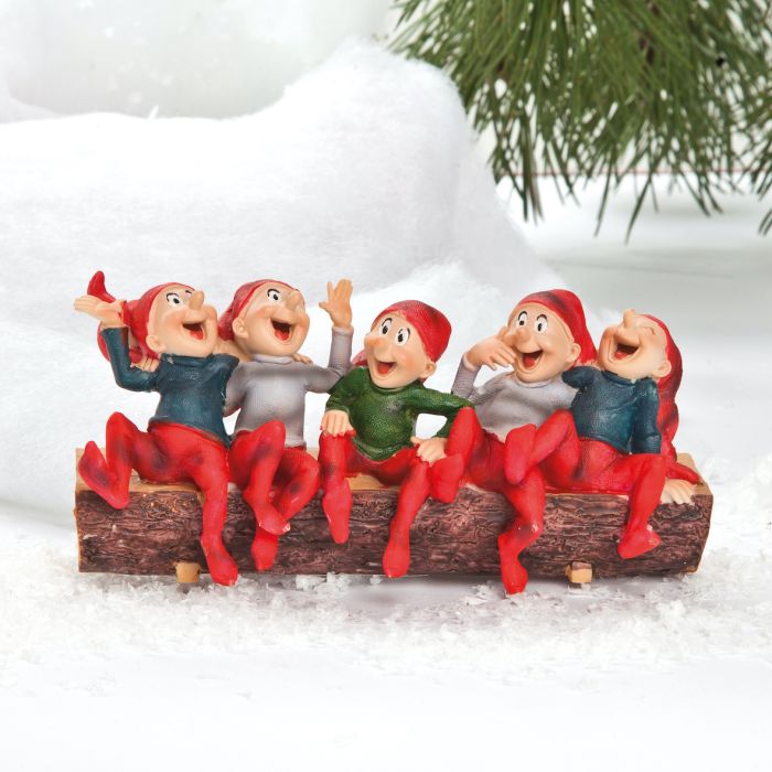 Brammingnisser på træstamme