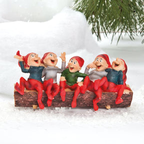 Brammingnisser på træstamme