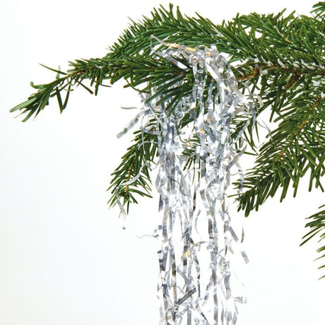 Reflexlametta sølvfarvet