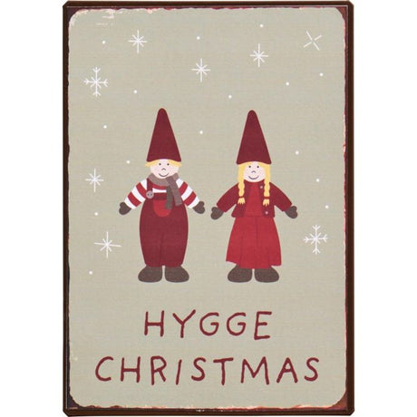 Metalskilt Hygge Christmas