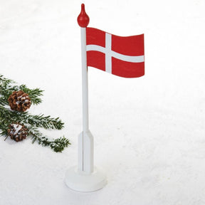 Flagstang med Dannebrog 37 cm høj