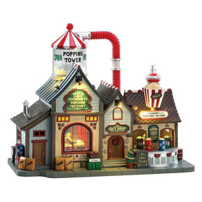 Bells Gourmet Popcorn Factory fra Lemax til juleby
