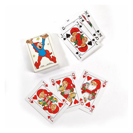 Bramming kortspil med Brammingnisser og nisser som motiv.