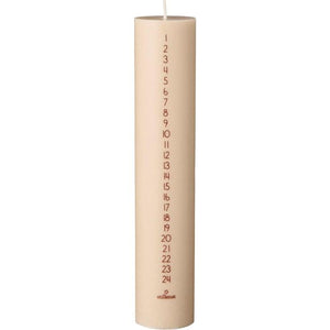 Ib Laursen Kalenderlys 1-24 kit m/brune tal