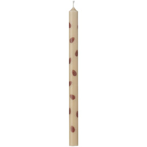 Stearinljus med bruna kottar 5-pack från Ib Laursen