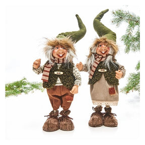 Troldenisser med grønne huer og fint tøj fra Pobra.