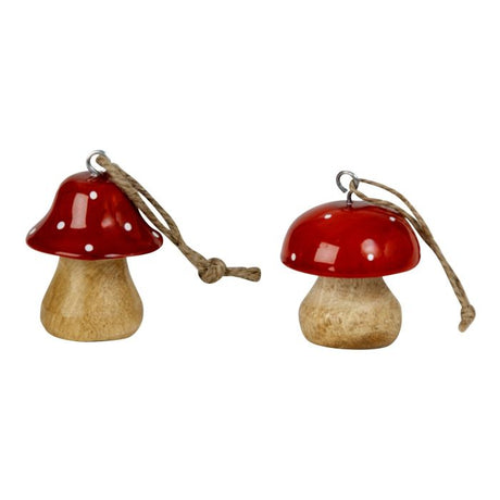 Fluesvampe til ophæng 2-pak