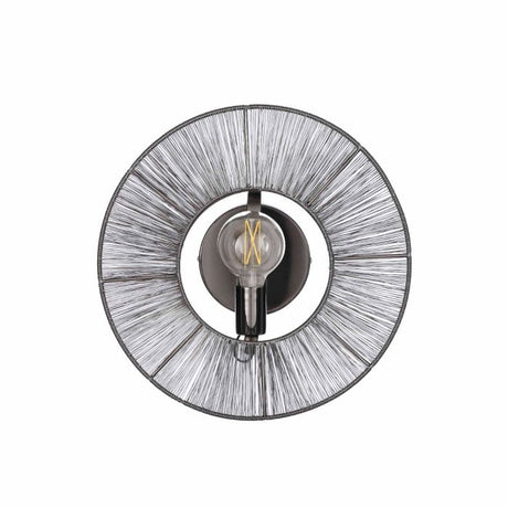 Bodil væglampe sort 40 cm i diameter