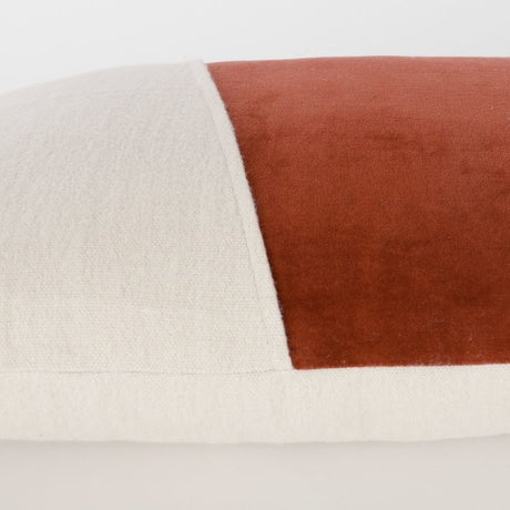 Foxtrot kudde tvåfärgad 55 cm x 35 cm
