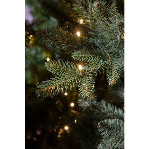 Elkins kunstigt juletræ med lys 185 cm højt