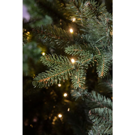 Elkins kunstigt juletræ med lys 185 cm højt