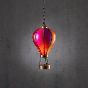 Luftballon med LED-lys og solceller 42 cm høj