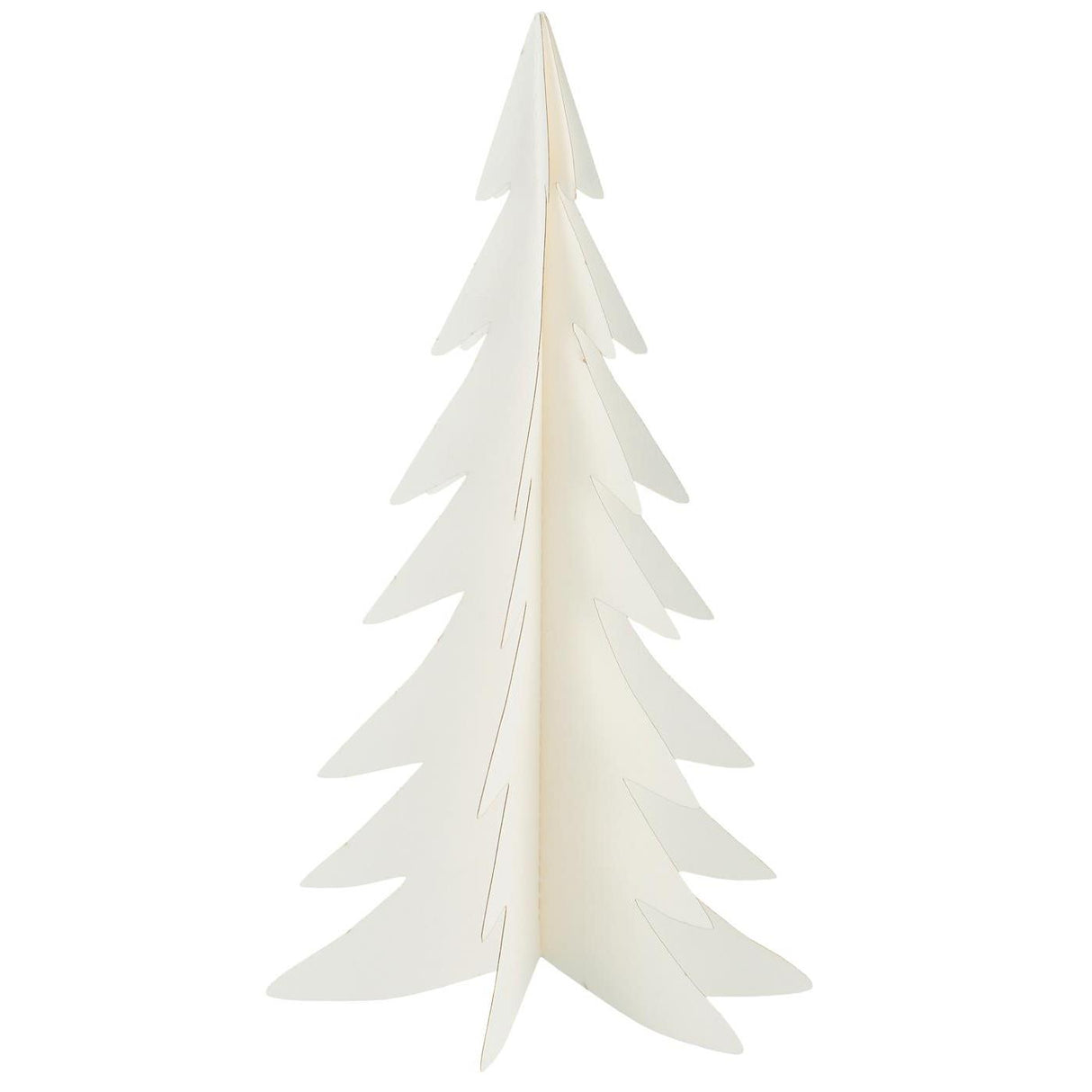 Pappersklipp stående julgran 25 cm hög