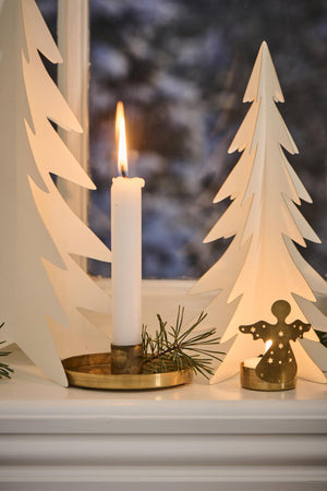 Pappersklipp stående julgran 25 cm hög