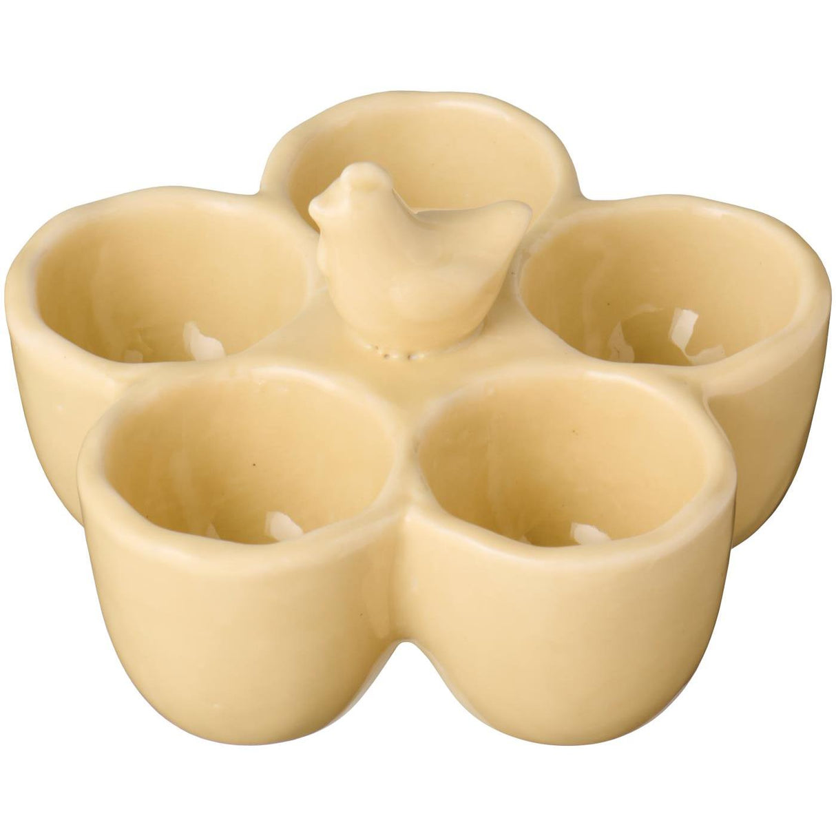 Æggeholder i gul til 5 æg fra Ib Laursen