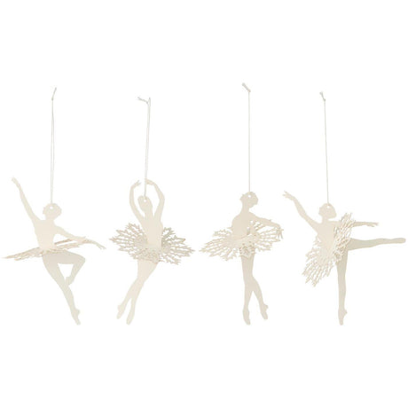 Papirklip Ballerina 4 forskellige fra Ib Laursen