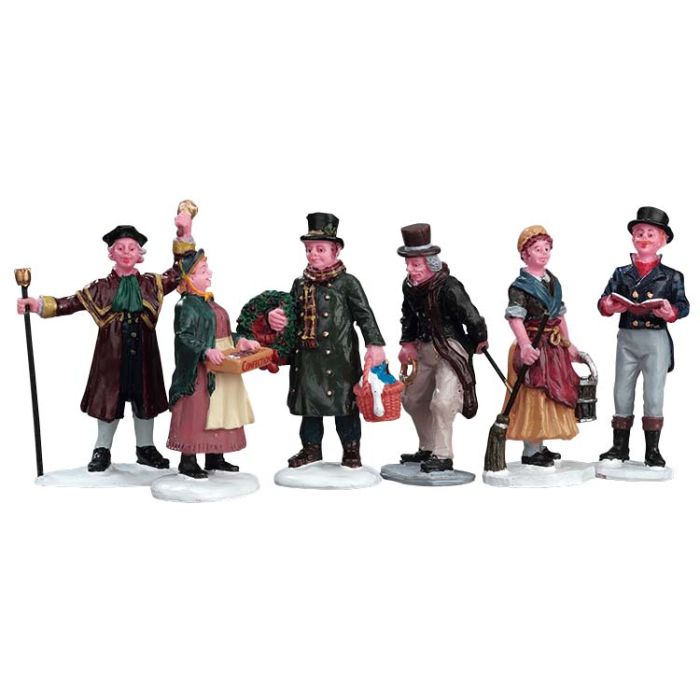 Village People Figurines Set Of 6