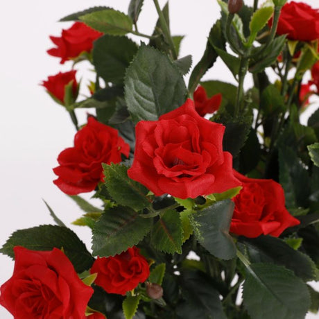 Rose rød 33 cm høj