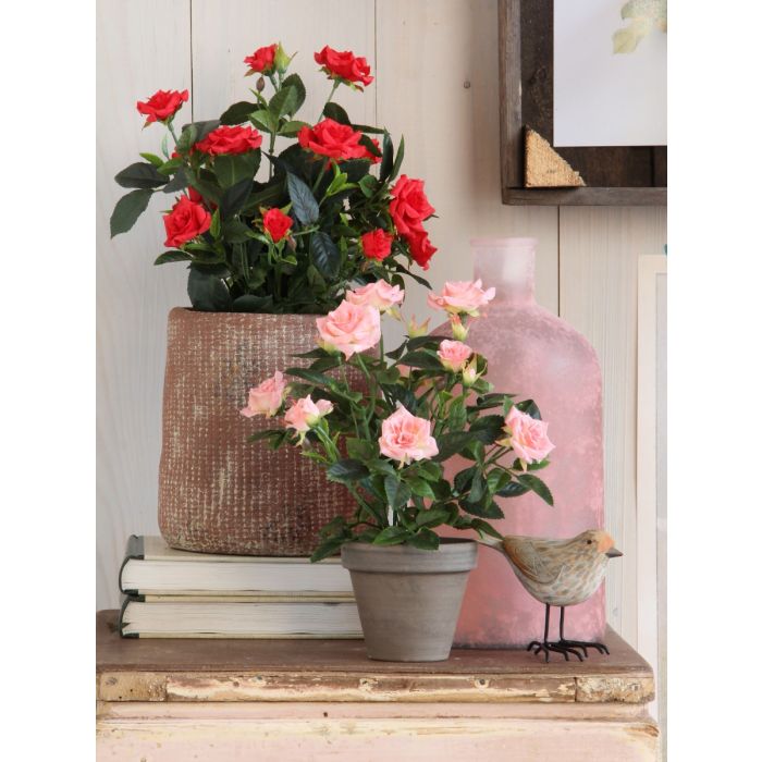 Rose rød 33 cm høj