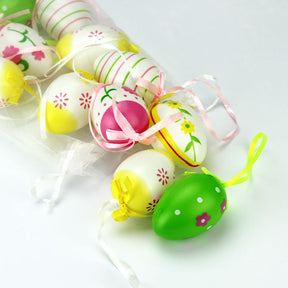 Påskeæg i plast til dekoration ude og inde
