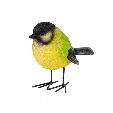 Fågel med metallfötter