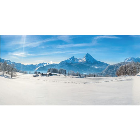 Baggrund med Alperne