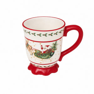 Julserviser Mugg 10 cm hög