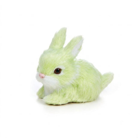 Hare med fuskpäls pastell