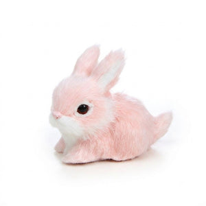Hare med fuskpäls pastell