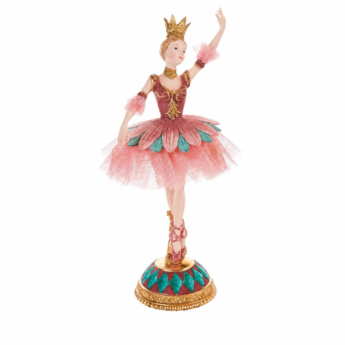 Ballerina med tyllkjol 27 cm hög