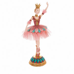 Ballerina med tyllkjol 27 cm hög