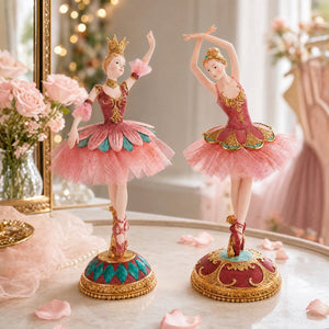 Ballerina med tyllkjol 27 cm hög