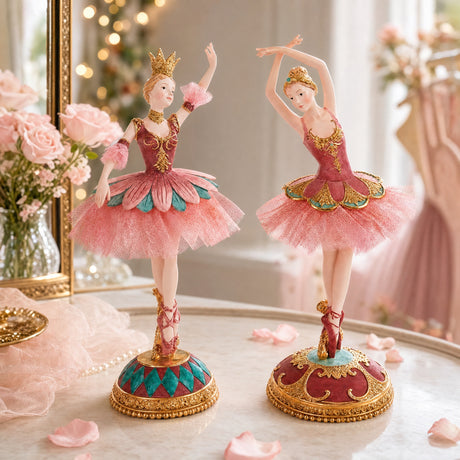 Ballerina med tyllkjol 27 cm hög