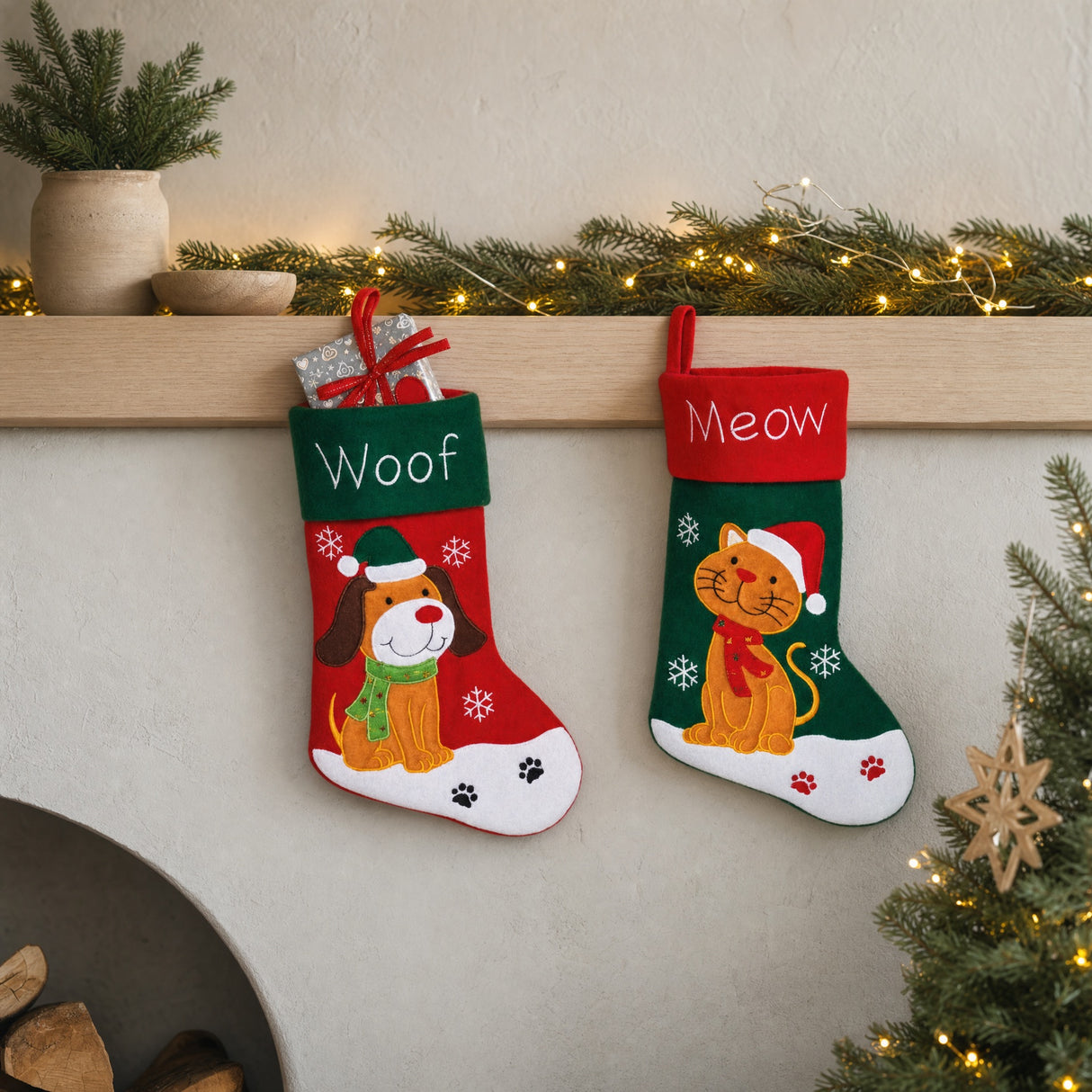 Julstrumpa för djur