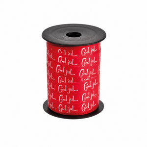 Presentband med "God jul"